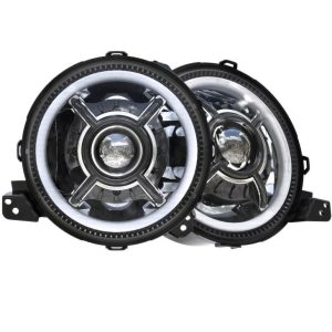 2019 LED Headlight Untuk Jeep Wrangler JL 2018+ Plug and Play Wrangler JL Headlight Dengan DRL Trunning Signal Untuk Jeep JL