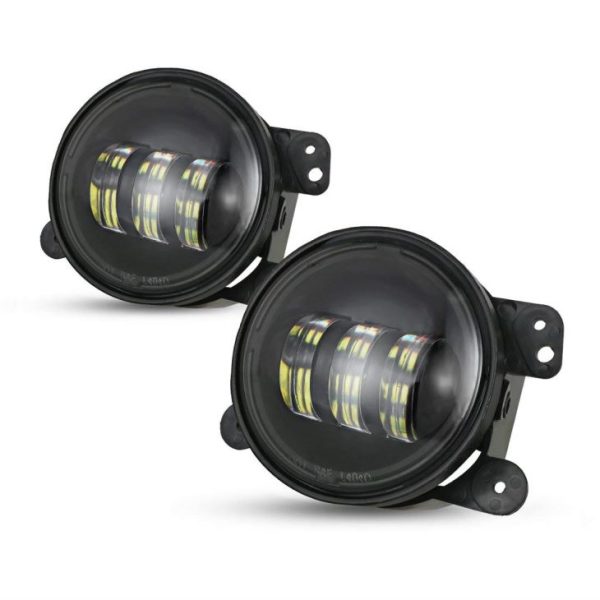 4 Inch Led Passing Lamp Untuk Jeep Wrangler Jk 30W 4 'Led Fog Light Untuk Jeep Jk