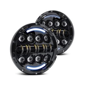 Led 7 Inch Wrangler Accessories Motor Led Headlight