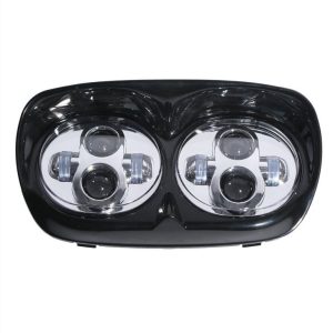 Morsun 5.75inch Dual LED Headlight Untuk Harley Road Glide Ultra Motorbike Projector Headlights