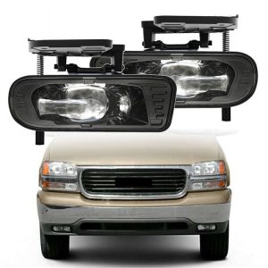 MorSun Driving Light LED Fog Light Untuk Kompatibel Dengan 1999-2002 GMC Sierra 2000-2006 Truk Pickup Yukon GMC
