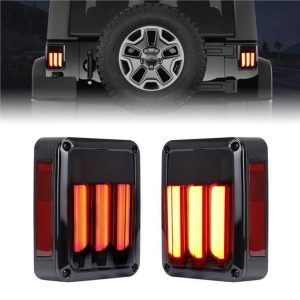 Morsun Lighting Tail Lamp Untuk Jeep JK 12v Brake Turning Reverse Light