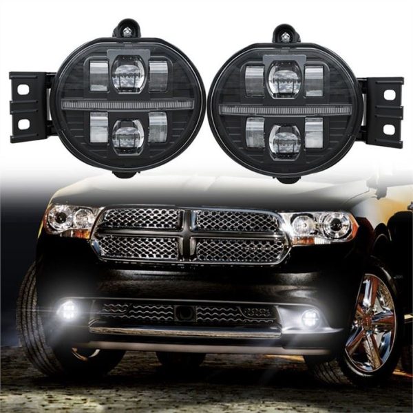Morsun Upgrade Lampu Kabut LED Untuk Dodge Ram Durango Aksesoris 1500 2500 3500 LED Bumper Passing Light