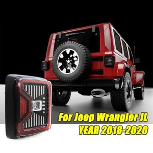 Versi AS 2018 Jeep Wrangler JL. Lampu Ekor Belakang